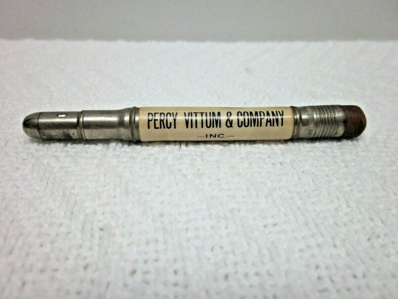 Livestock Bullet Pencil, Percy Vittum & Co. South St. Paul, Mn.
