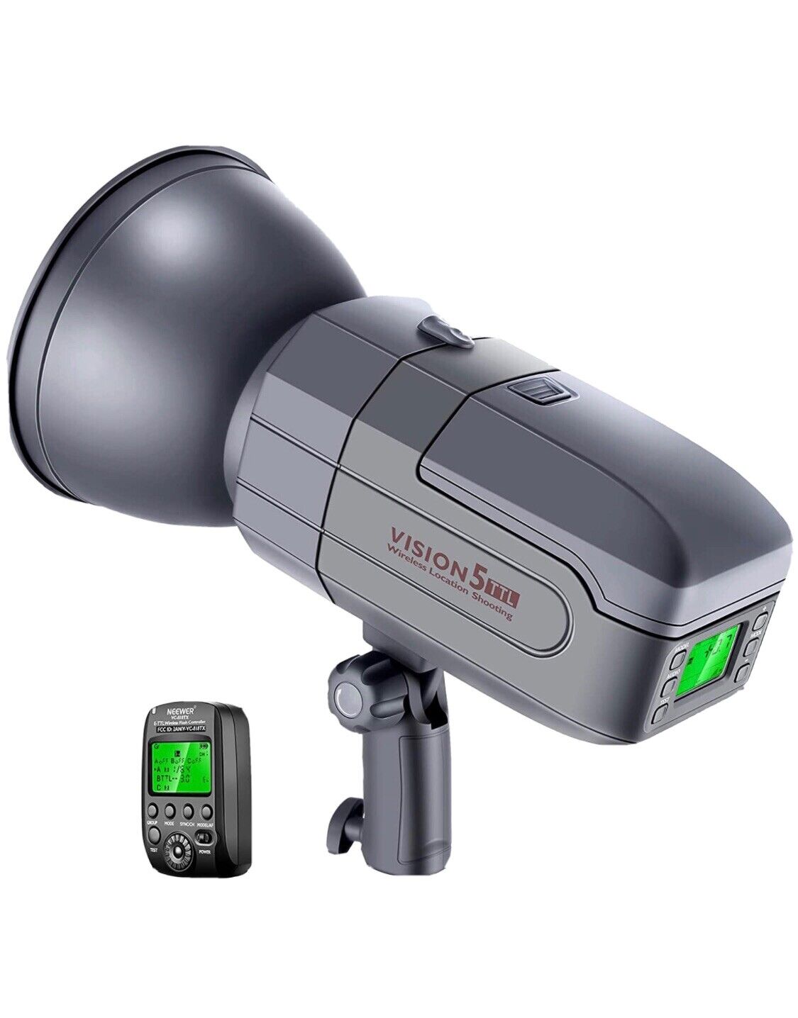 Vision5 400ws 2.4g Ttl Flash Strobe Compatible For Canon Dslr Cameras