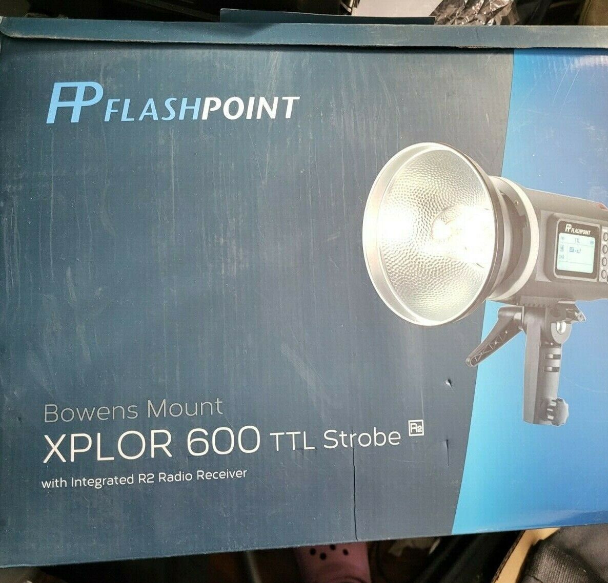 Flashpoint Xplor 600 Ttl Battery Powered Monolight Built In R2 2.4ghz