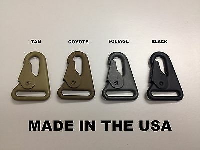 Usa Made Hk H&k Clip 1" Style Sling Clip Snap Hook Quick Release 4 Colors