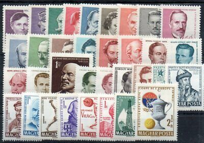 Old  Stamps Of Hungary Portraits Mnh Collection Iii.