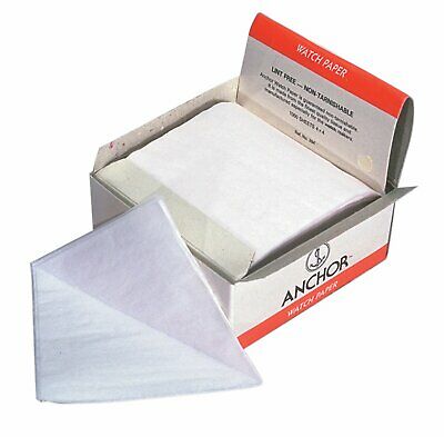 Tissue Paper Anti Tarnish Jewelry Wrapping Sheets 4"x4" Watchmaker Lint Free 4x4