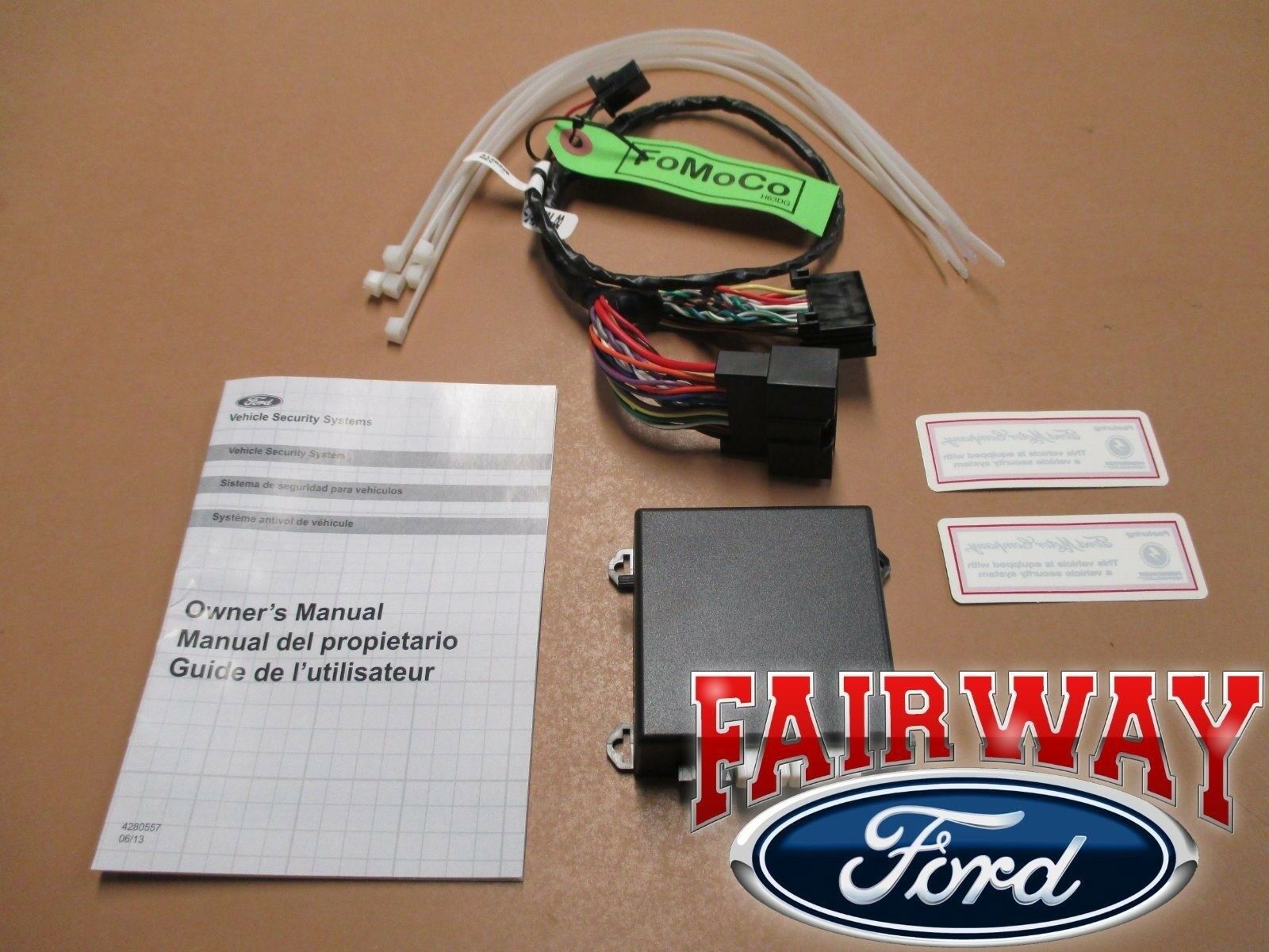 15 Thru 17 F-150 Oem Genuine Ford Parts Scalable Security Alarm System Kit - New