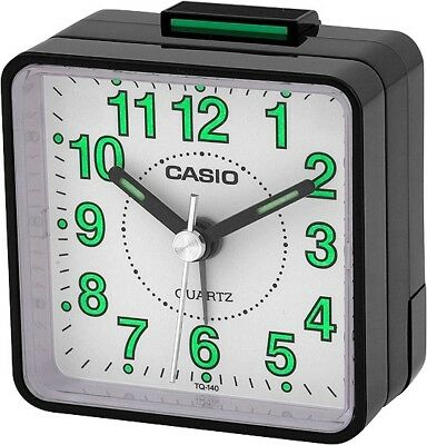 Casio Traveller's Beeper Sound Black Alarm Clock Tq140-1b