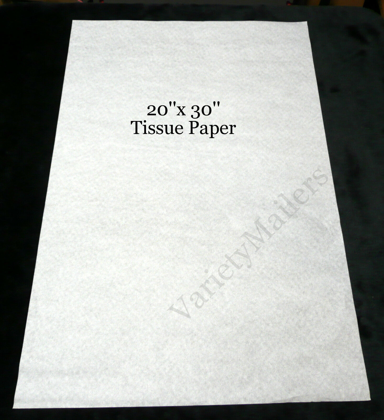 50 Sheets Of Premium White Tissue Paper 20 X 30 Matte Finish Free Shipping!